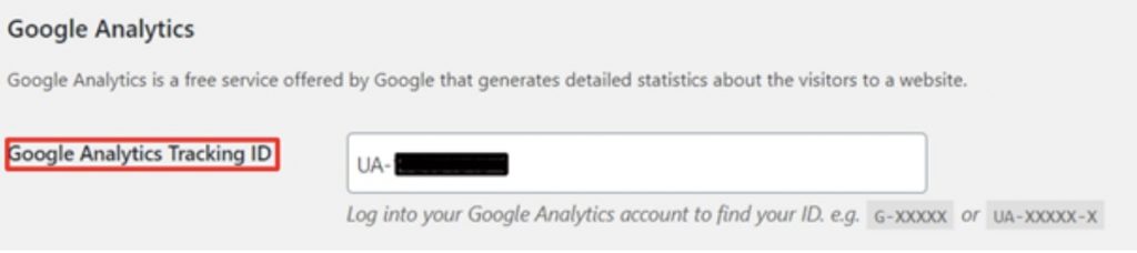 Google Analytics követőkód